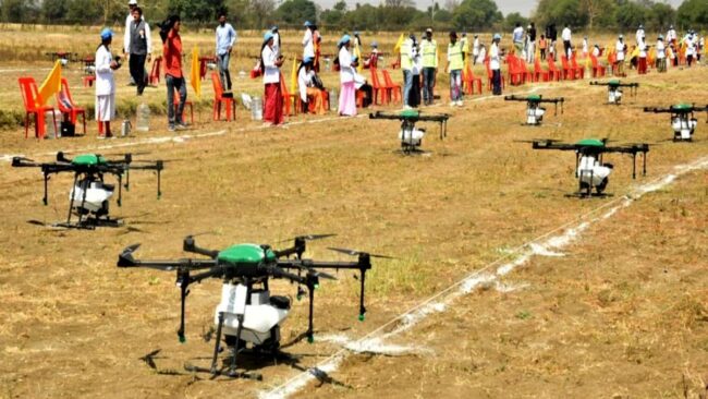 ଟେକ୍ନୋଲୋଜି ସାହାଯ୍ୟରେ ଚାଷ ସହଜ ହେବ, ପିଏମ ମୋଦୀ ସୋମବାର ୧୦୦୦ ଦିଦିଙ୍କୁ ଡ୍ରୋନ୍ ଦେବେ